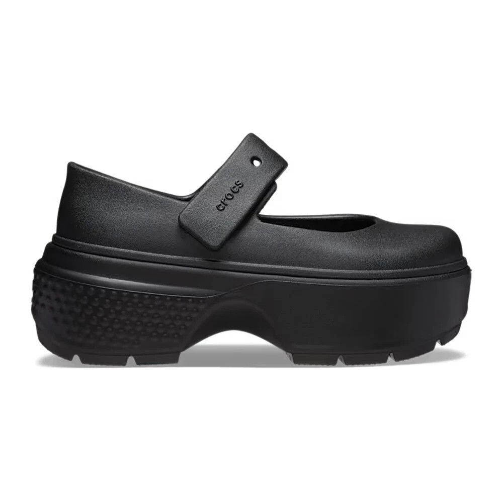 New Womens CROCS STOMP MARY JANE SANDAL 209939-060 BLACK US SIZE W 7 - Picture 8 of 8